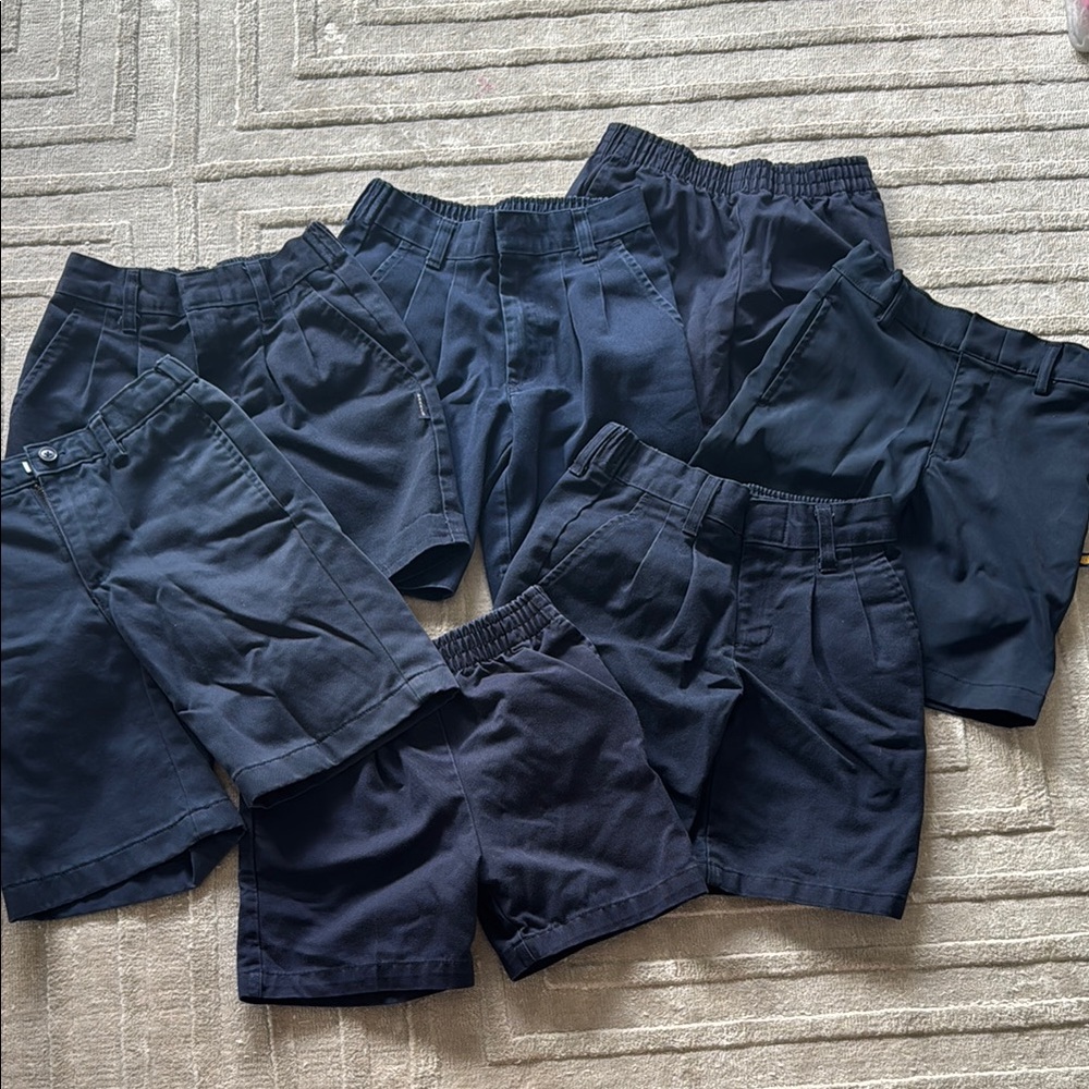 PARKER/DENNIS/Lands End Kids Navy Shorts Collection